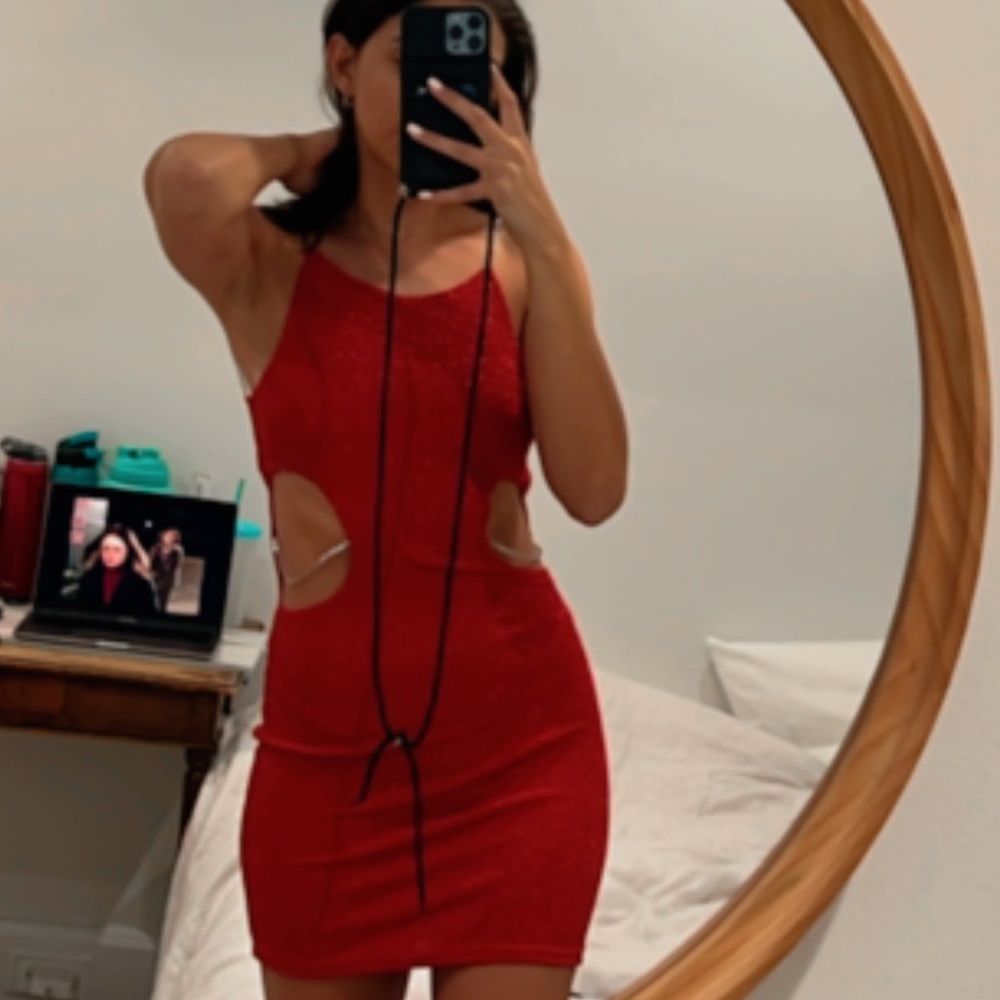 Short sparkly dress